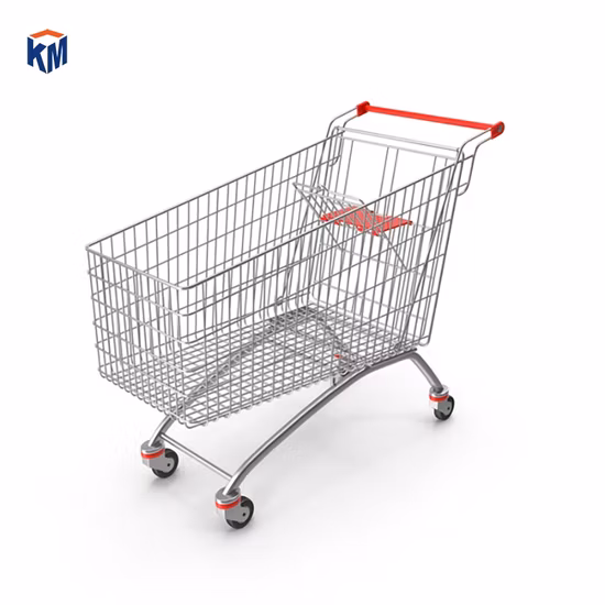 중국 공장 접이식 금속 쇼핑 카트, 대형 롤링 접이식 다목적 트롤리 판매
