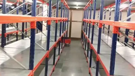 Industrial Warehouse Storage Steel Long Span Rack with Medium Duty Shelf